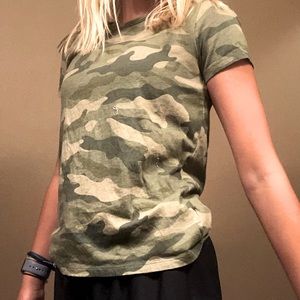 Green Camo Old Navy T-Shirt
